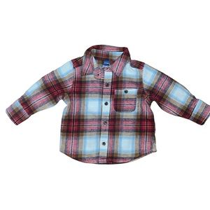 Baby Girl Plaid Shirt